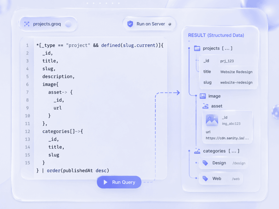 GROQ Query Layer Image